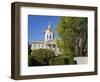 Franklin Pierce Statue, State Capitol, Concord, New Hampshire, New England, USA-Richard Cummins-Framed Photographic Print