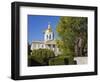 Franklin Pierce Statue, State Capitol, Concord, New Hampshire, New England, USA-Richard Cummins-Framed Photographic Print