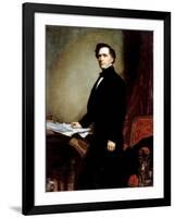 Franklin Pierce-George P.A. Healy-Framed Giclee Print