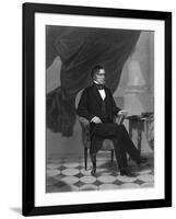 Franklin Pierce-Alonzo Chappel-Framed Art Print