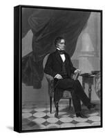 Franklin Pierce-Alonzo Chappel-Framed Stretched Canvas