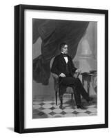 Franklin Pierce-Alonzo Chappel-Framed Art Print