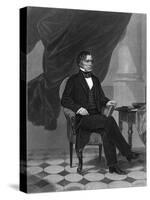 Franklin Pierce-Alonzo Chappel-Stretched Canvas