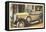 Franklin Roosevelt in Vintage Car, Warm Springs, Georgia-null-Framed Stretched Canvas