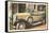 Franklin Roosevelt in Vintage Car, Warm Springs, Georgia-null-Framed Stretched Canvas