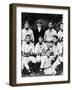 Franklin Roosevelt with His School Baseball Team in Groton, Massachusetts, 1898-null-Framed Photo