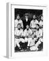 Franklin Roosevelt with His School Baseball Team in Groton, Massachusetts, 1898-null-Framed Photo