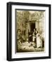 Franklin's Bookshop, 1745-Jean Leon Gerome Ferris-Framed Giclee Print