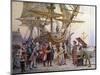 Franklin's Homecoming, c.1785-Jean Leon Gerome Ferris-Mounted Giclee Print
