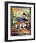 Franklin's Market-null-Framed Giclee Print