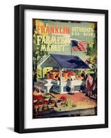 Franklin's Market-null-Framed Giclee Print