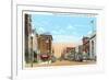 Franklin Street, Michigan City, Indiana-null-Framed Premium Giclee Print