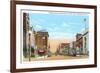 Franklin Street, Michigan City, Indiana-null-Framed Premium Giclee Print