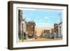 Franklin Street, Michigan City, Indiana-null-Framed Art Print
