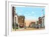 Franklin Street, Michigan City, Indiana-null-Framed Art Print