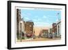 Franklin Street, Michigan City, Indiana-null-Framed Art Print