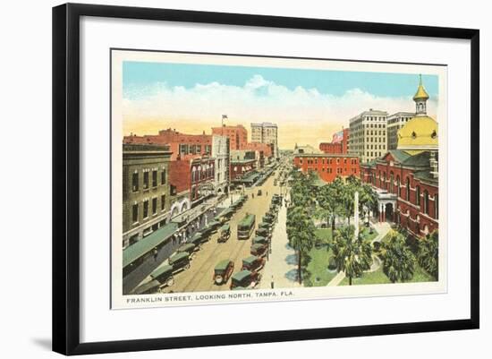 Franklin Street, Tampa, Florida-null-Framed Art Print