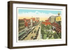 Franklin Street, Tampa, Florida-null-Framed Art Print