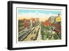 Franklin Street, Tampa, Florida-null-Framed Art Print
