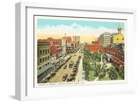 Franklin Street, Tampa, Florida-null-Framed Art Print