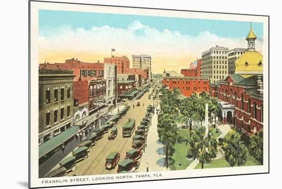 Franklin Street, Tampa, Florida-null-Mounted Premium Giclee Print