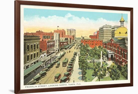 Franklin Street, Tampa, Florida-null-Framed Art Print