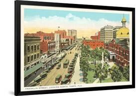 Franklin Street, Tampa, Florida-null-Framed Art Print