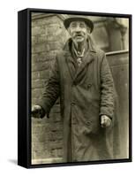 Franky Shagg, a Well known Tramp on the Isle of Wight in the Early 1900s-Peter Higginbotham-Framed Stretched Canvas