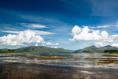 Famous Eilean Donan Castle in the Highlands of Scotland-franky242-Stretched Canvas