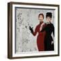 Franney and Zooey-Clayton Rabo-Framed Giclee Print