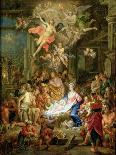 The Nativity-Frans Christoph Janneck-Mounted Giclee Print