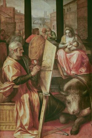 Saint Luke Painting the Virgin Mary