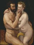 Venus and Cupid-Frans Floris the Elder-Mounted Giclee Print