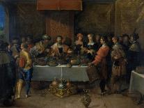 Damocles at the Table, before 1620-Frans Francken II-Giclee Print