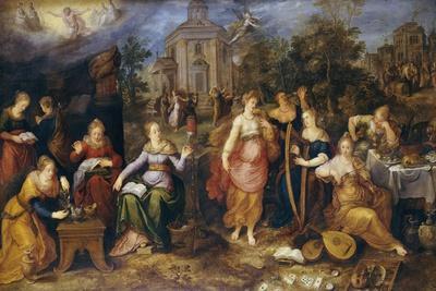 The Parable of the Wise and Foolish Virgins, 1616