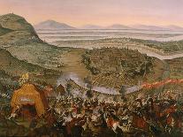 Siege of Vienna by Turks on July 14, 1683-Frans Geffels-Framed Stretched Canvas