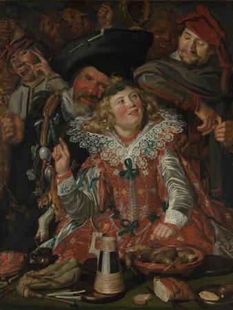 Shrovetide Revellers (The Merry Company) c.1615