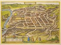 The Jerusalem Map (From: Jansson, Jan. Illustriorum Hispaniae Urbium Tabulae, Amsterdam, 165), 1657-Frans Hogenberg-Framed Giclee Print