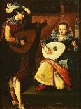 David Et Abigail - David and Abigail, by Pourbus, Frans, the Elder (1546-1581). Oil on Wood, Ca. 15-Frans I Pourbus-Giclee Print
