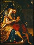 David Et Abigail - David and Abigail, by Pourbus, Frans, the Elder (1546-1581). Oil on Wood, Ca. 15-Frans I Pourbus-Giclee Print