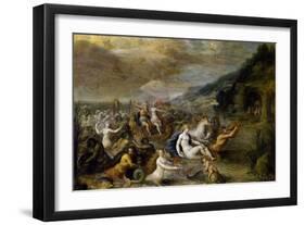 Frans II Francken / 'Neptune and Amphitrite', Early 17th century, Flemish School, Oil on copper,...-FRANS FRANCKEN THE YOUNGER-Framed Premium Giclee Print