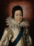 Portrait of Queen Henriette-Marie of France-Frans II Pourbus-Giclee Print