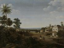 Brazilian Landscape by the River Senhor De Engenho-Frans Jansz Post-Art Print