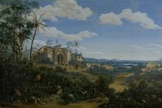 Brazilian Landscape with the Village of Igaracu-Frans Jansz Post-Framed Art Print