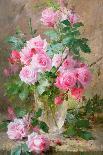 Still Life of Pink Roses-Frans Mortelmans-Giclee Print