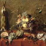 Still Life of Grapes in a Basket-Frans Snyders Or Snijders-Giclee Print