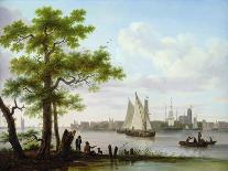 Town on an Estuary, C.1801-02-Frans Swagers-Giclee Print