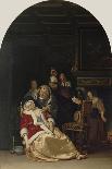 Tuning the Lute-Frans Van Mieris-Art Print