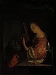 Lady in Front of Mirror-Frans Van Mieris-Giclee Print