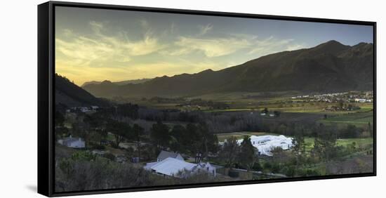 Franschhoek, Western Cape, South Africa, Africa-Ian Trower-Framed Stretched Canvas